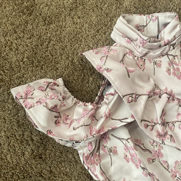 PretryLittleThing | NWT Asian Inspired Mock Neck Fun Dress - Picture 4 of 11